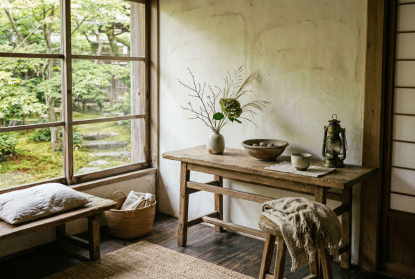 Wabi-Sabi als Einrichtungsphilosophie: Gesa Vertes erklärt die japanische Kunst der Unvollkommenheit im Wohnraum